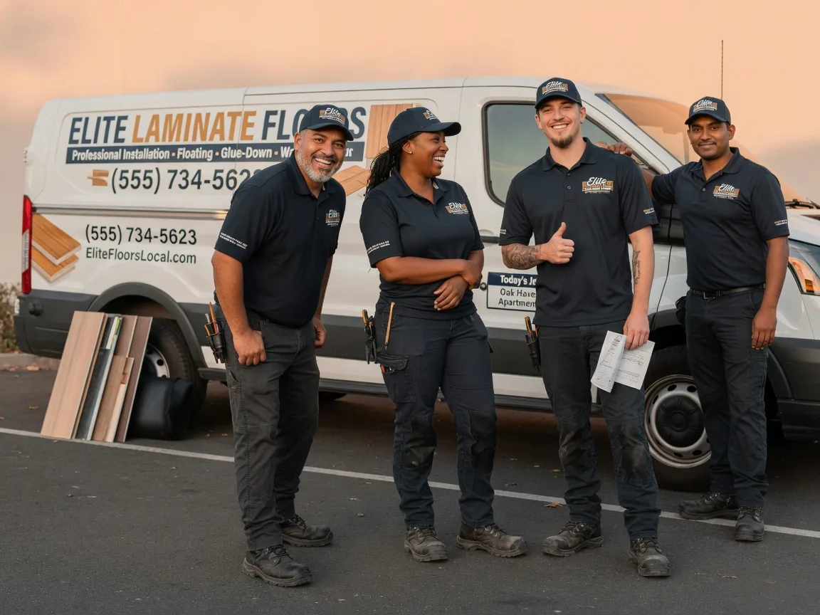 Laminate flooring installation company in Alba, TX